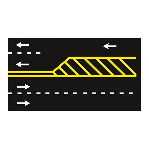 marcas canalizadoras e isleta