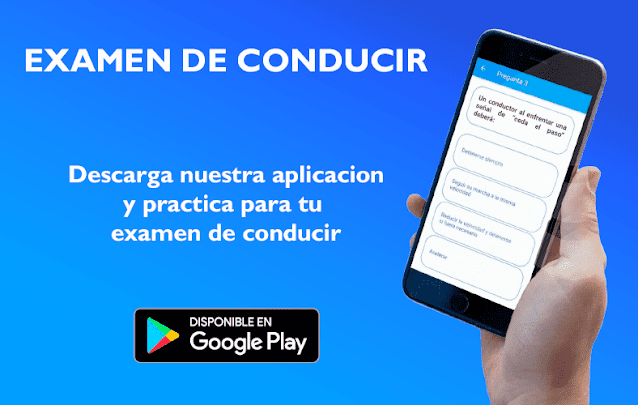 Descarga nuestra aplicación ConducitTest y practica para tu examen de conducir ahora!